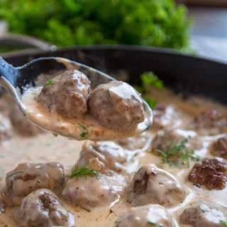 Swedish Meatballs Recipe with Gravy