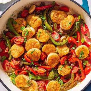 Mediterranean Sautéed Scallops
