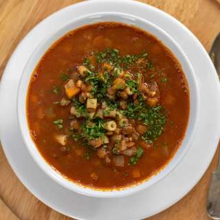 Mediterranean Lentil Soup
