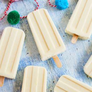 Boozy Piña Colada Popsicles