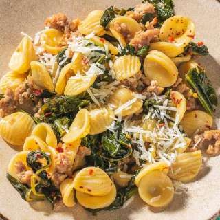 Orecchiette with Sausage and Broccoli Rabe