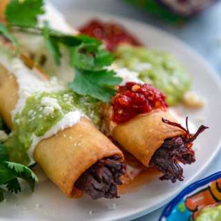 Crispy Beef Flautas Recipe