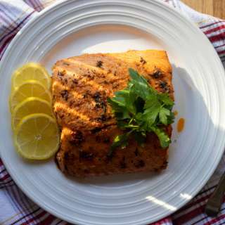 Mediterranean Baked Salmon