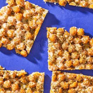 Chickpea Parmesan Crisps