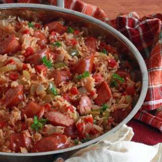Weeknight Sausage Jambalaya