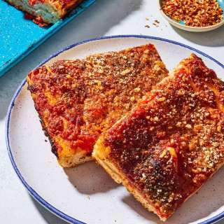 Sfincione Sicilian Pizza