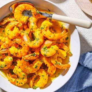 Poached Shrimp