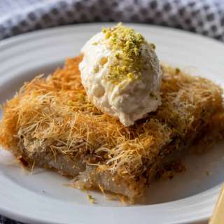 Kadaif Dessert - Turkish Tel Kadayif
