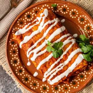 Enchiladas Rojas (Red Enchiladas)