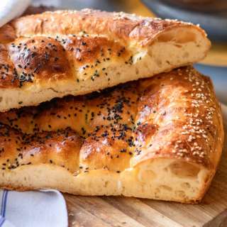 Turkish Pide Bread - Ramazan Pidesi