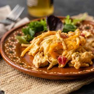Tex Mex Chicken Spaghetti