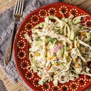 Mexican Coleslaw with Chicken