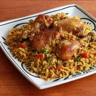 Chicken Machboos (Bahraini Chicken and Rice)