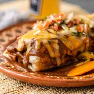 Tex-Mex Wet Burrito (Burrito Mojado)