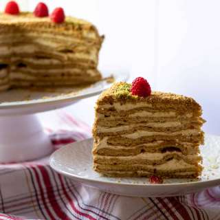 Medovik - Russian Honey Cake