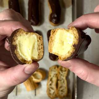 Homemade Eclairs Recipe
