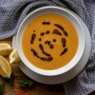 Turkish Red Lentil Soup (Kirmizi Mercimek Corbasi)
