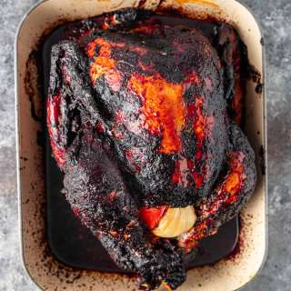 Oaxacan Chile Rubbed Roast Turkey