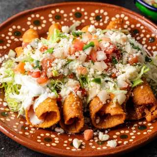 Chicken Taquitos (Rolled Tacos)