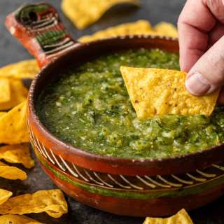 Salsa Verde (Green Chile Salsa)