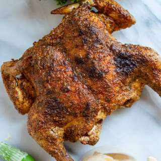 Grilled Spatchcock Chicken