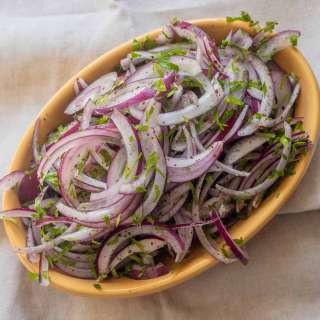 Sumac Onions - Turkish Red Onion Salad