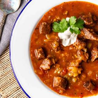 Carne Con Chile Verde