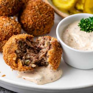 Crispy Cajun Boudin Balls