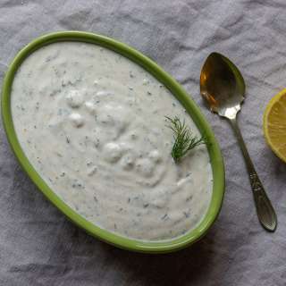 Shawarma White Sauce - Lebanese Tarator Sauce