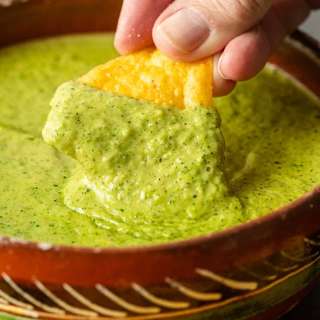 Salsa Taquera (Falso Guacamole)