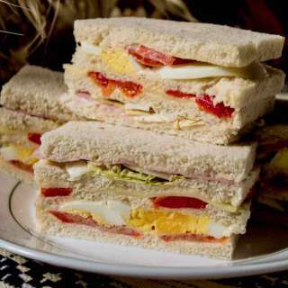 Sándwich de Miga (Sándwich Olímpico)