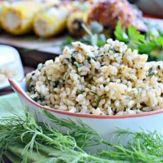 Spinach & Feta Brown Rice