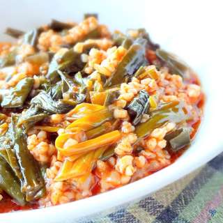 Çiriş Otu With Bulgur Wheat
