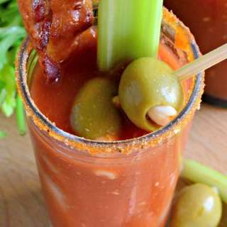 Spicy Bacon Bloody Mary’s