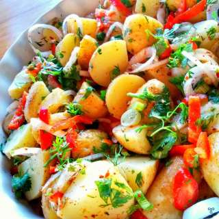 Turkish Potato Salad Recipe (Patates Salatası)