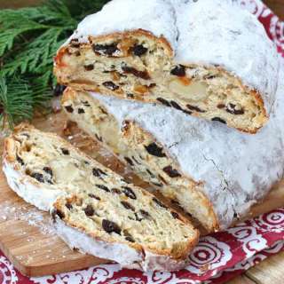 Authentic Stollen (German Christmas Bread)