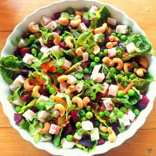 Green Pea & Feta Salad Recipe