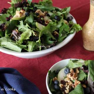 Salad with Pear Vinaigrette