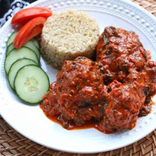 African Chicken Peanut Stew (Plasas)