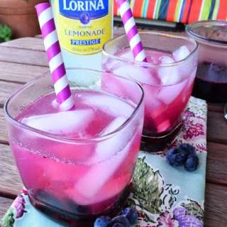 Blueberry Lemonade Spritzer