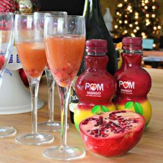 Pomegranate Mango Bellini