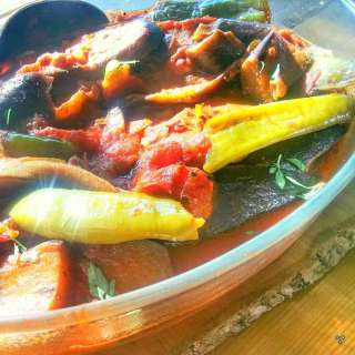 Kızartma Recipe - Fried Vegetables In Tomato Sauce