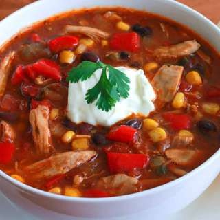 Smoky South of The Border Soup