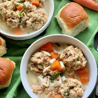 Turkey & Stuffing Dumpling Soup