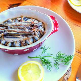 Hamsili Pilav - A Black Sea Recipe Of Oven Baked Pilaf Encased In Fresh Anchovies