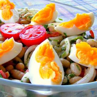 Antalya Usulü Piyaz Recipe