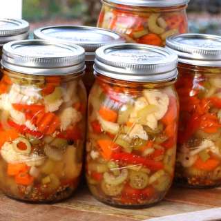 BEST Giardiniera Recipe (Spicy or Mild)