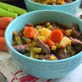 Instant Pot Vegetable Beef Soup
