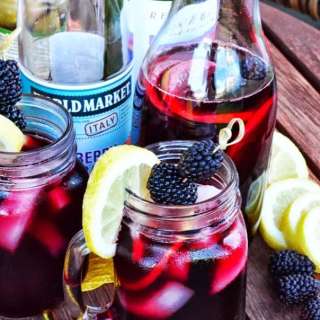 Blackberry Pomegranate Sangria
