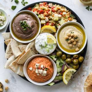 How to Make a Hummus Platter